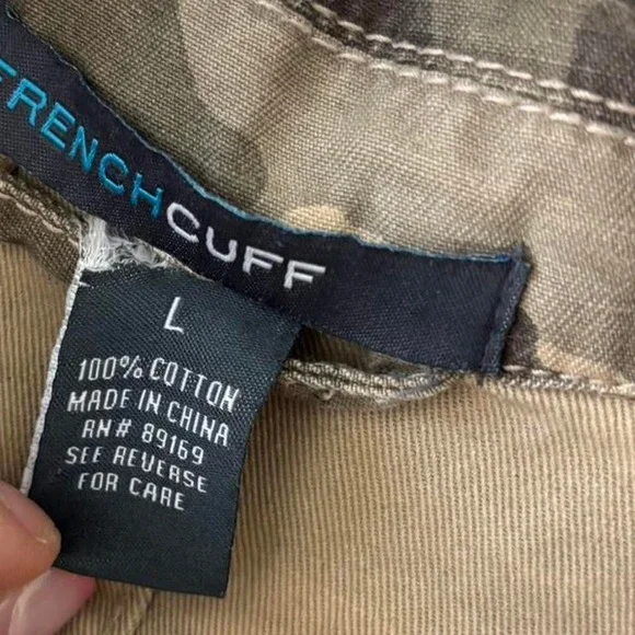 french cuff camo utility jacket - Picture 4 of 7